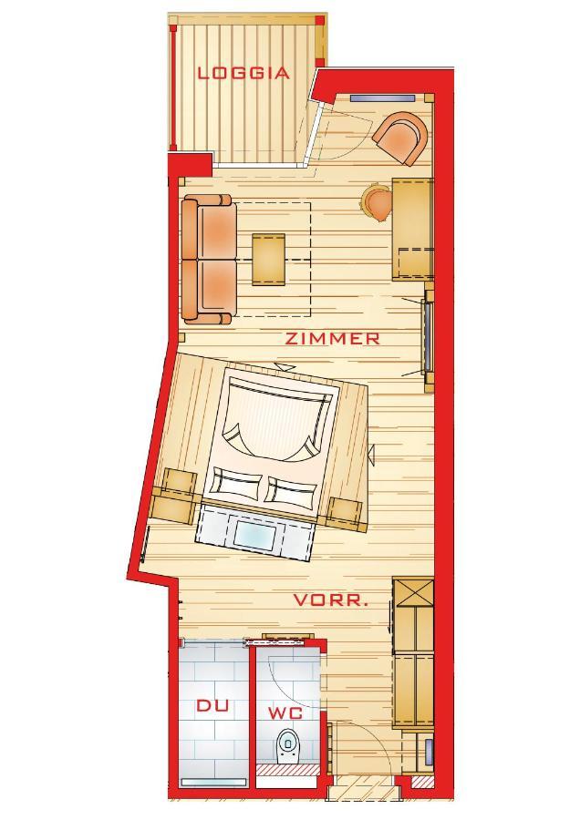 Hotel Gambswirt Тамсвеґ Номер фото